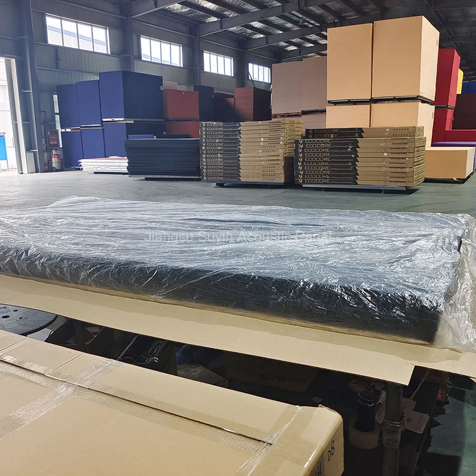 Sound deadening pads Recording studio soundproofing Polyester Fiber Soundproof Sound Absorb Acoustic Panel