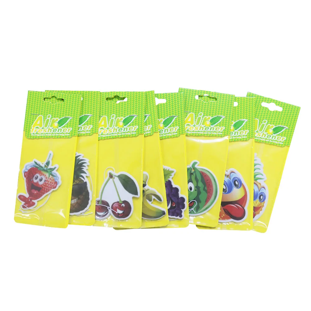 Wholesale Car Perfume Flavoring Luxury Hanging Paper Car Air Freshener Custom Logo Auto Fragrance for Car Air Freshener