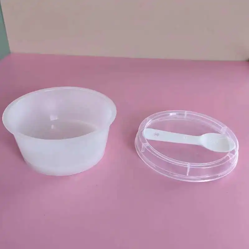 China Factory Food Packaging Disposable PP Plastic Container 1 oz 2oz 3oz 4oz 5oz Sauce Cup with Lid
