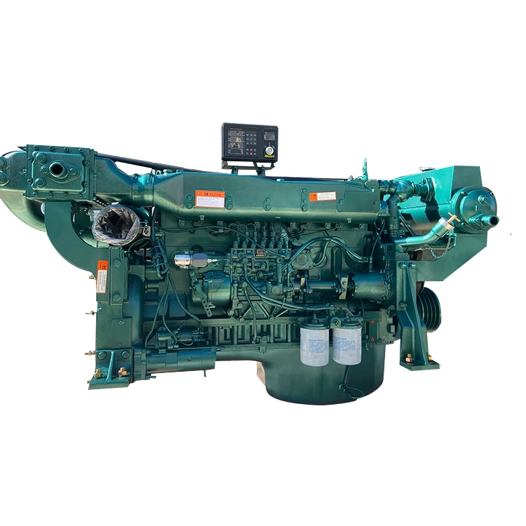 Sinotruk 145kW-158kW(200HP-215HP)WD615.64C 6cylinders high reliability cheap boat engine marine for ship