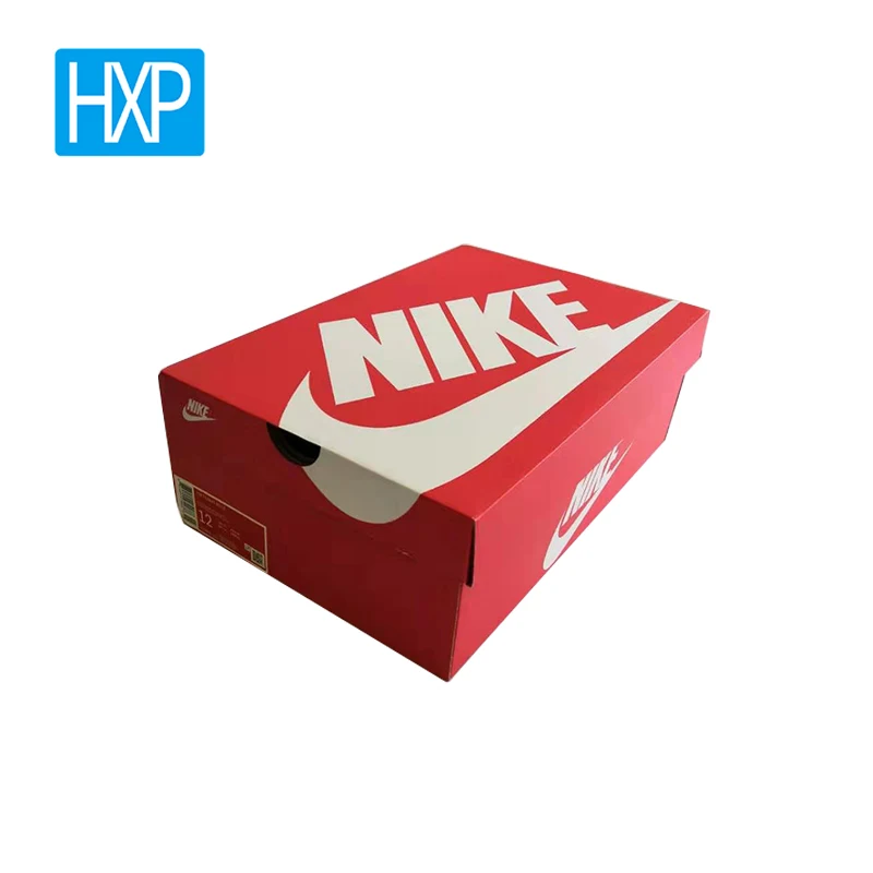 
2020 Hot Sale Strong Corrugated Cardboard Flat Shoes Box Packaging 