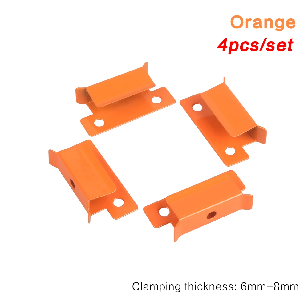 3DSWAY 3D принтер запчасти 4 шт. стекло очаг платформы зажим из нержавеющей стали с подогревом алюминиевая плита горячего отжига фиксации исправить