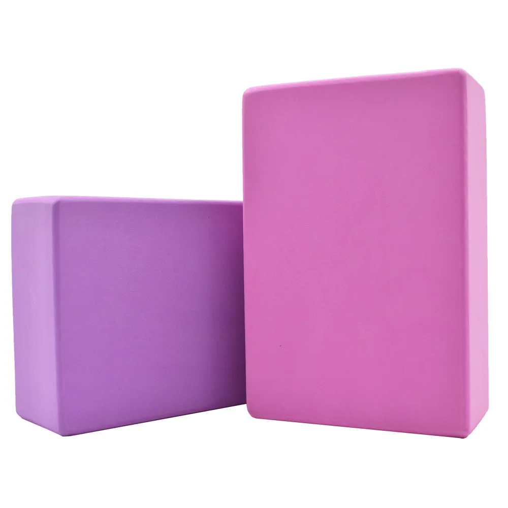 Wholesale High Density Odorless EVA Foam Yoga and Fitness Block Soft Brick for Pilates and Exercise