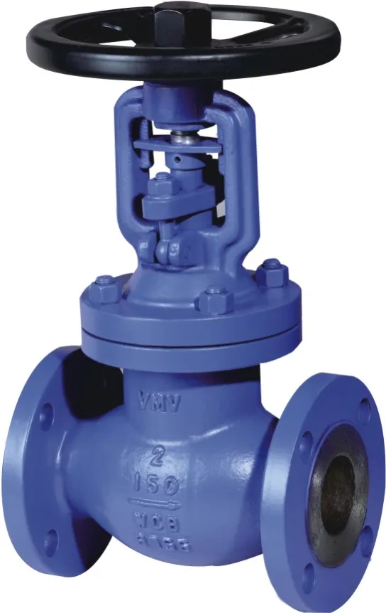 
VMV Brand ANSI Standard bellow seal globe valve for oil and gas 