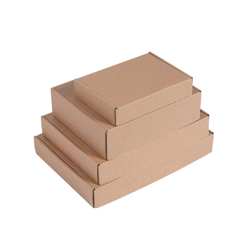 Bangdi Factory Custom Logo Airplane Cardboard Box Embossed Corrugated Kraft Paper Packaging Mailer for Shipping Industrial Use