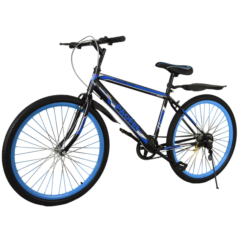 
High quality retro design fixed gear single speed fixed gear city track bicycle blue road bike 