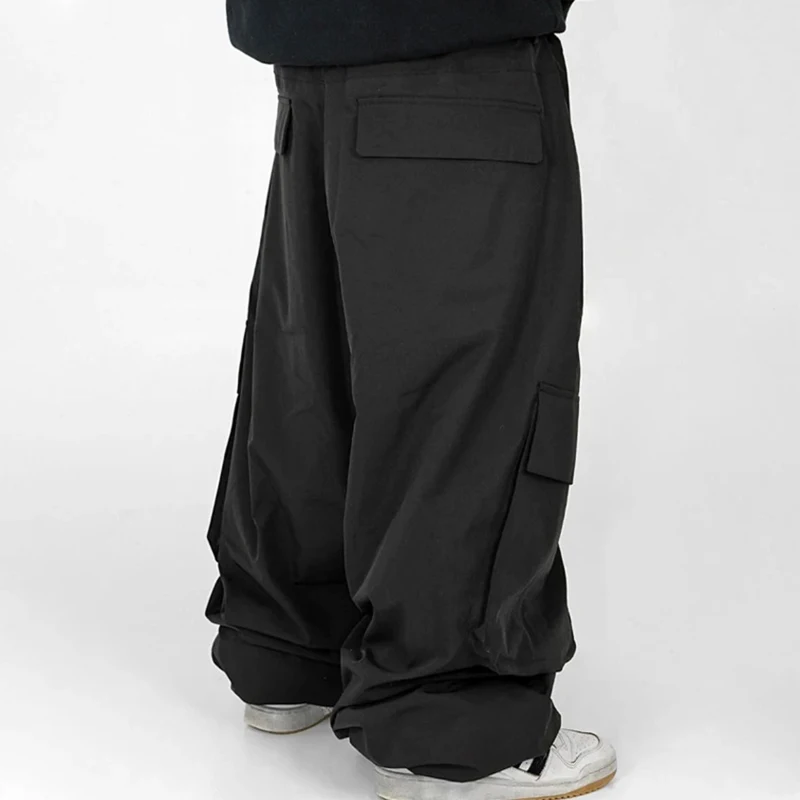 2024 Men Snowboarding Skiing Baggy Pants Warm Loose Skying Ski Trousers Winter Outdoor Waterproof Man Snowboard Pants Clothes