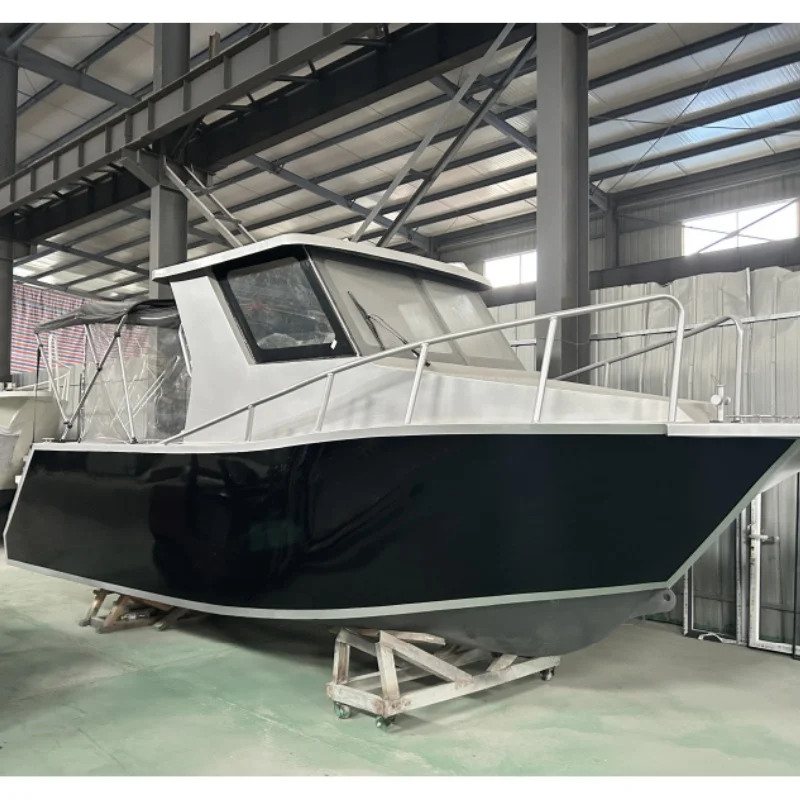 20ft 6.1m Aluminium cabin cruiser sport yacht speed boat Profisher power fishing boat for sale