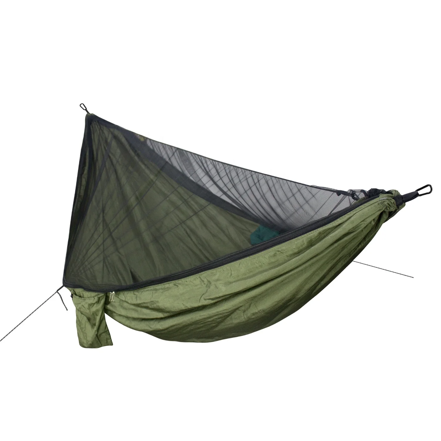 Portable Ultralight Parachute Lightweight Nylon Camping Tree Hammock with Mosquito and Bug Netting