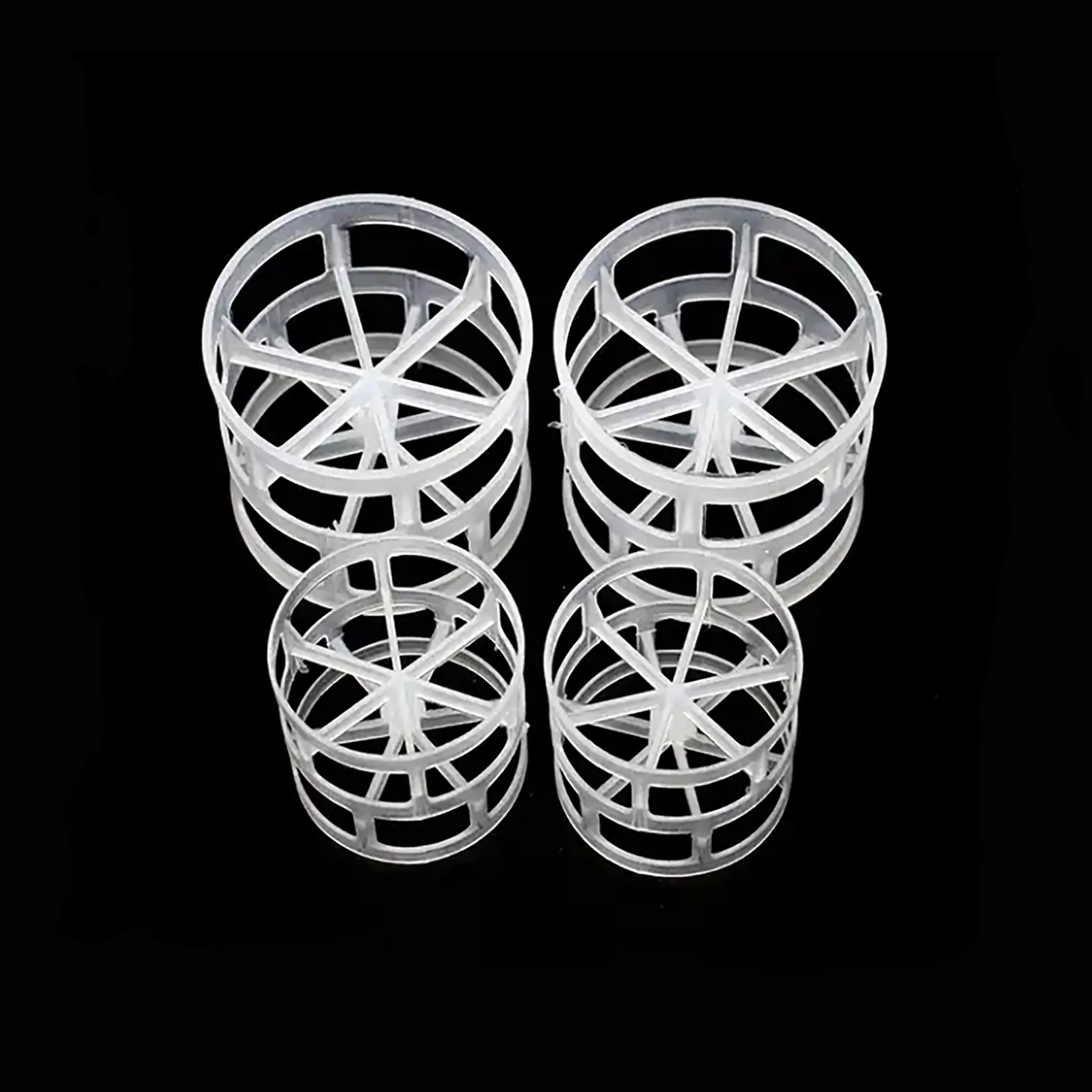 16mm 25mm 38mm 50mm 76mm plastic pall ring plastic random packing pall ring plastic pp pall ring
