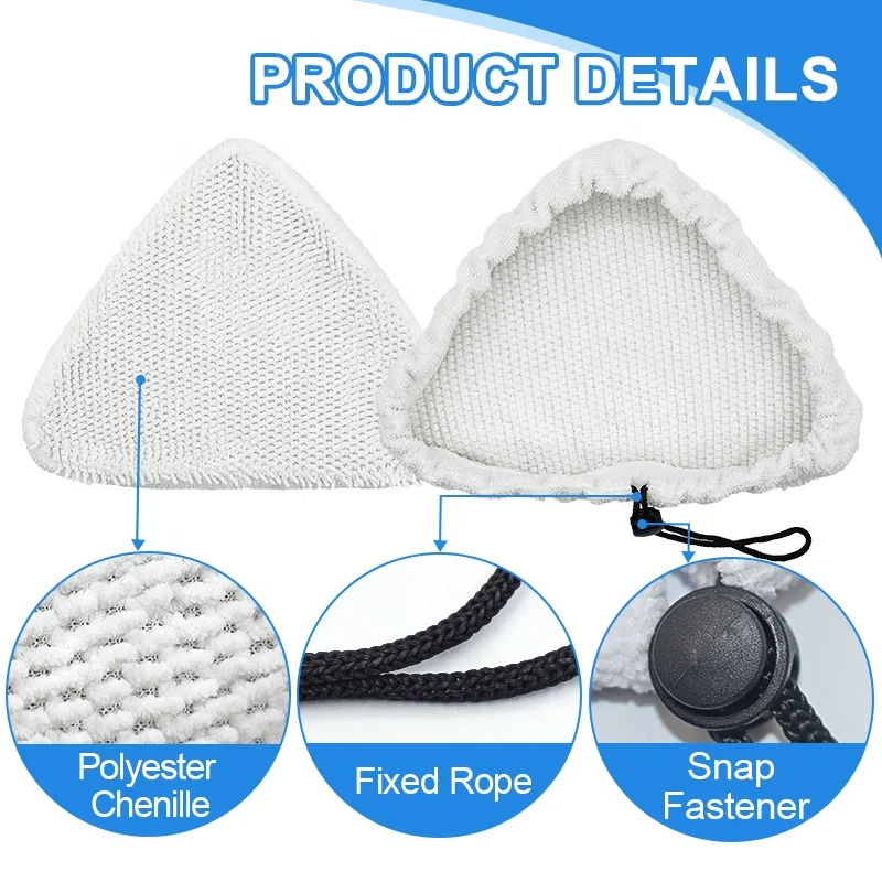 Super Absorbent Cleaning Floor Mop Refill Replacement Suitable for Shark X5 H2O Steam Mop Pad