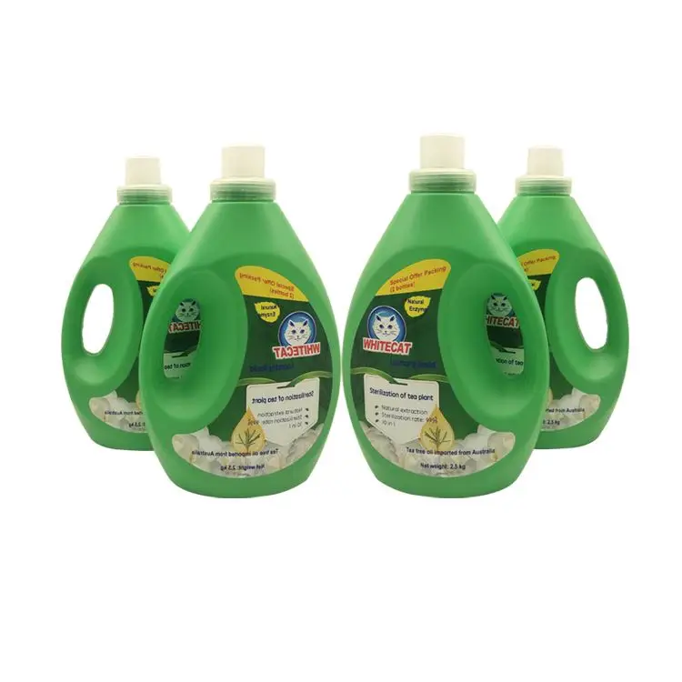 Spouted Bag Bottle Tops Custom Logo Student Use Silver Nano Eco Friendly Concentrated Smart Steps Laundry Detergent