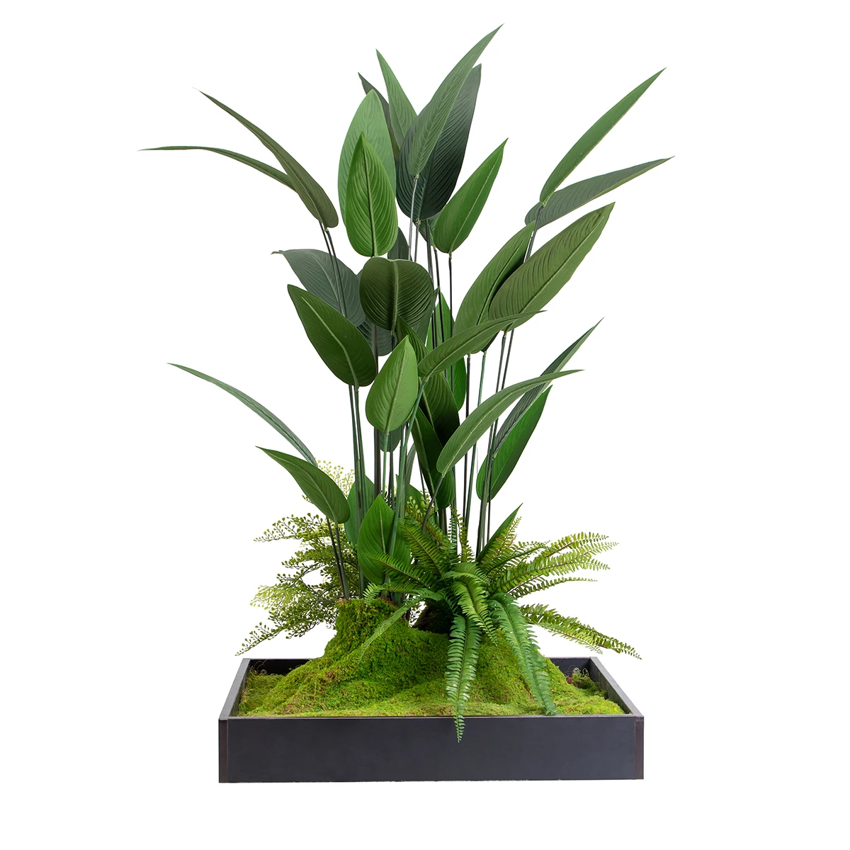 PZ-2-19 Fake Plants Large Artificial Monstera Faux Plant Realistic Tall Artificial Palm Tree for Home Decor