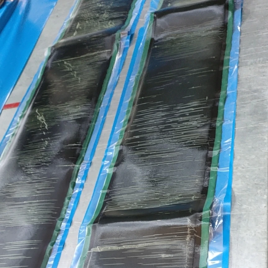 Standard vulcanized reinforced rubber belt rip cn backed conveyor belt repair strips