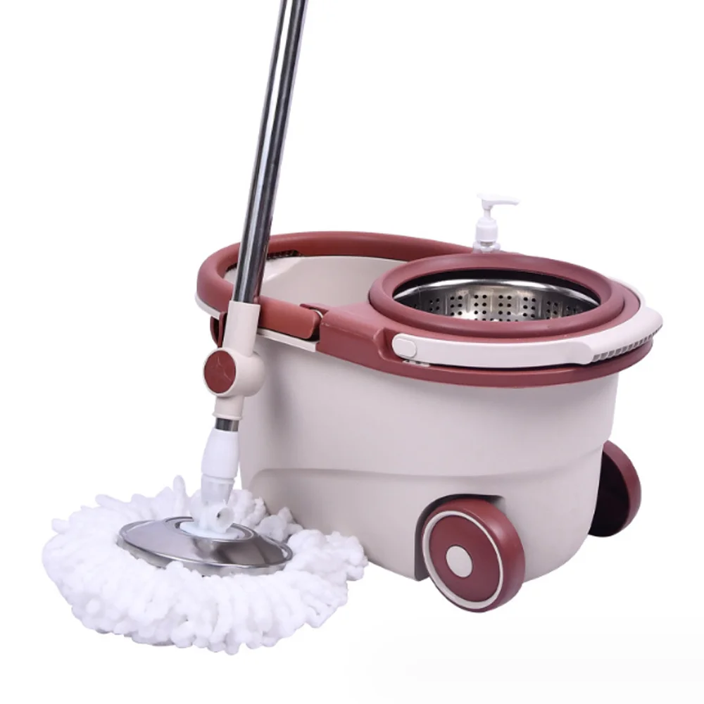 Home cleaning High Quality Best Price mop and bucket with spin Squeeze Mop Bucket