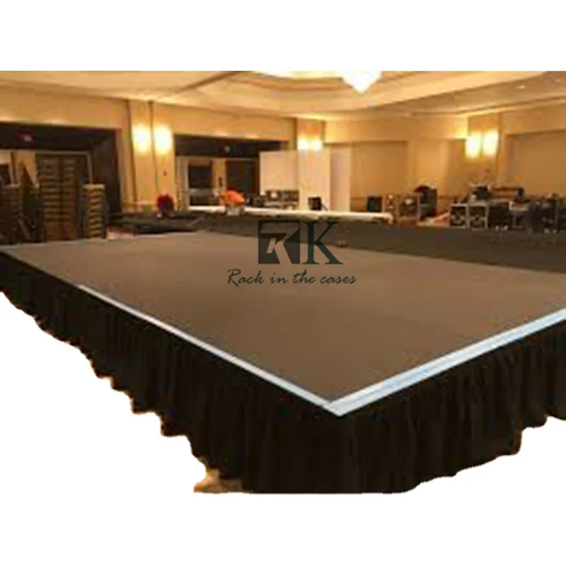 platform easy installed Portable aluminum decking Mobile dance stages