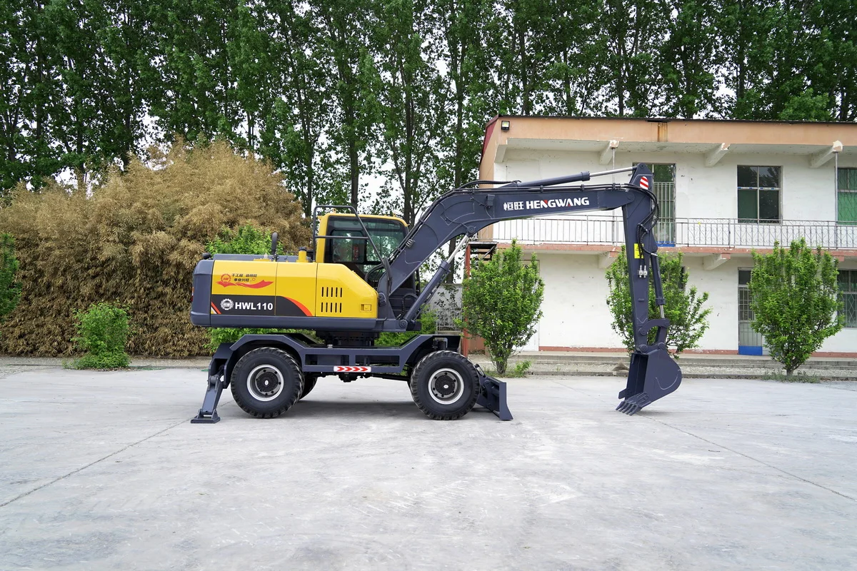 Китайский бренд hengwang 21Ton колесный экскаватор HWL215 с хорошей производительностью и низкой ценой
