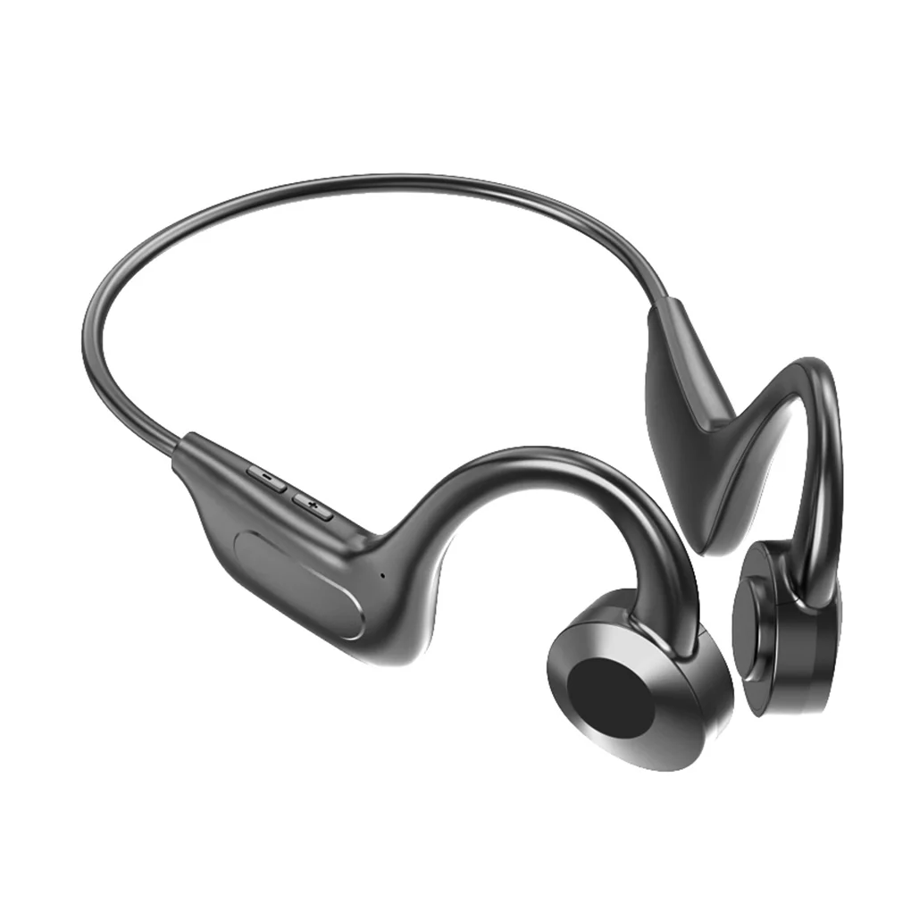 Bone Conduction Wireless Earphone Sport Running Waterproof Wireless BT compatible Headphone With Microphone Support TF SD Card