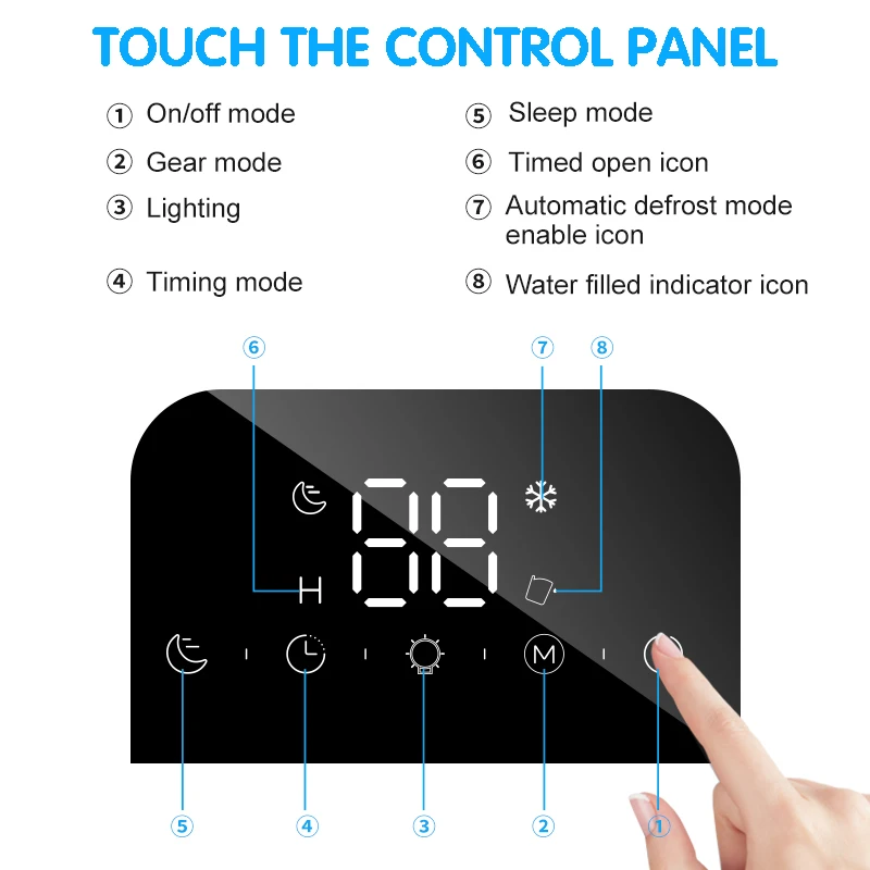 Hot sale China manufacturer portable mini home Peltier dehumidifier New Cheap Removable Water Tank smart dehumidifier