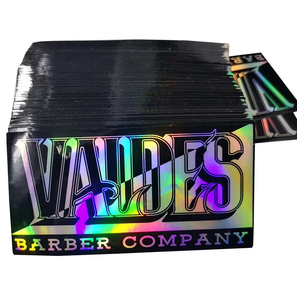 Custom Waterproof Food Wine Medicine Decorative Logo Vinyl Die Cut Holographic Cartoon Sticker Label Printing