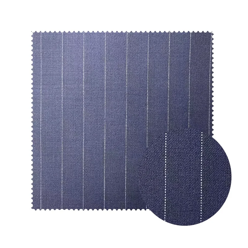 Worsted Wool Fabric Suiting Fabric Soft Comfortable Fashion 70% merino wool  woven fabrics