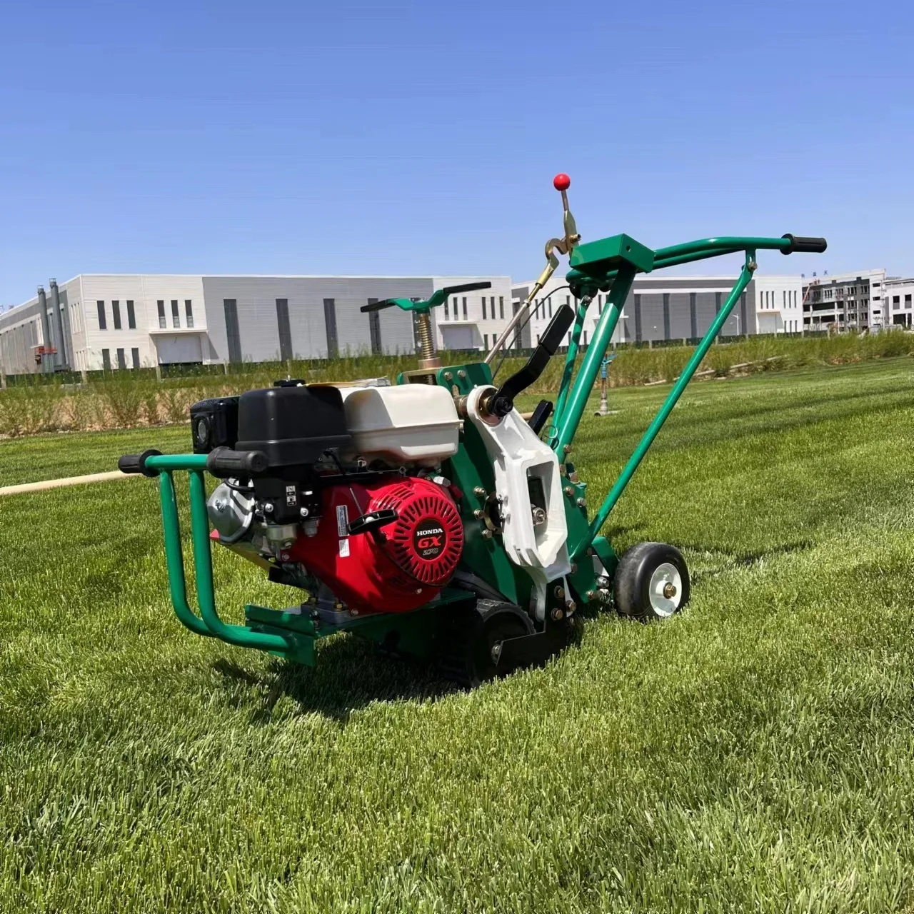 Turf Doctor 9HP Self Propelled Reel Mower Golf Lawn Grass Cutting Machine Sod Cutter For Garden