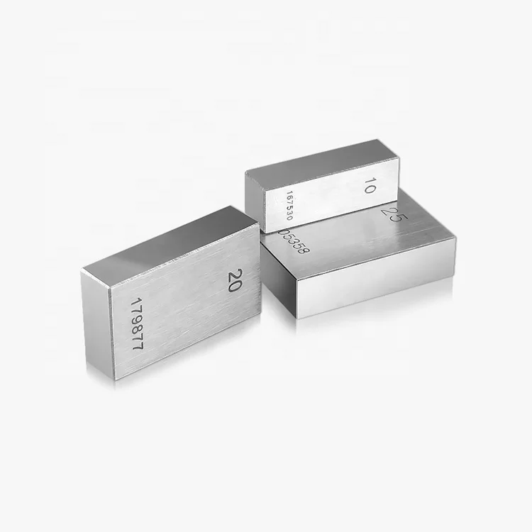 Rectangular 0Grade 38pieces Measuring Tools Steel Slip Gauge Inspection Block Gauge Set