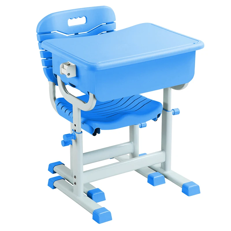 Hot sale modern adjustable children desks and chairs set for school students