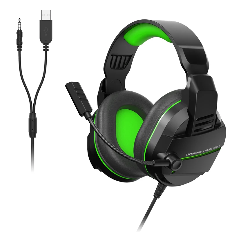 GX15 3,5 мм Проводные Игровые наушники с микрофоном