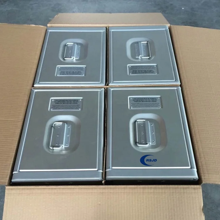 Airline Aircraft Atlas Equipment Catering Beverage Food Snack Metal Container Box