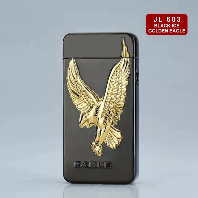 Тисненые трехмерные ветровые двойные перезаряжаемые зажигалки с usb-дугой