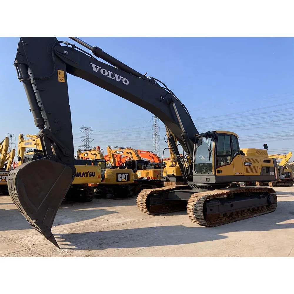 Volvo Excavator VOLVO EC480DL Used Hydraulic Excavator Solar Water Pump Machinery Engines Parts for Sale Diesel Engine Canada