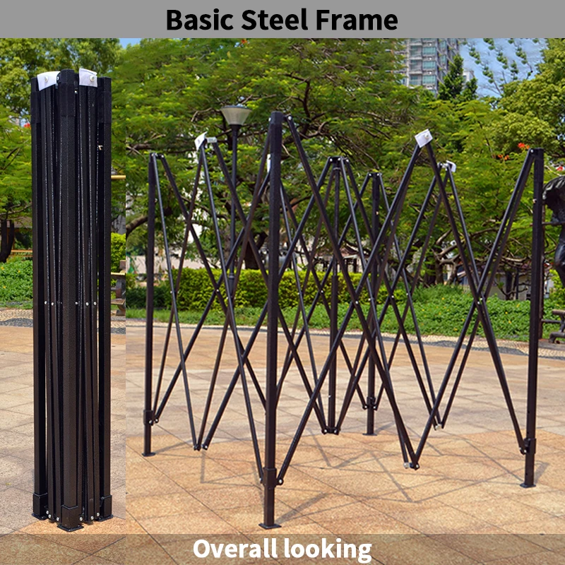 FEAMONT Wholesale 3*3M Steel Canopy Folding Tent Frame 10x10ft Folding Tent Structure