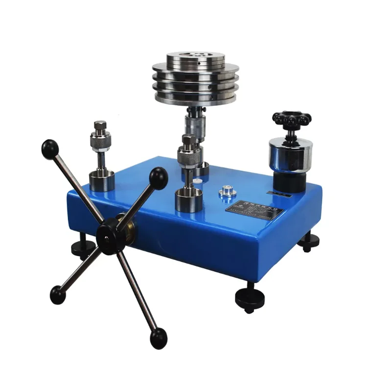 Метрологическое оборудование 160 МПа 1600 бар тестер мертвого веса для калибровки манометра