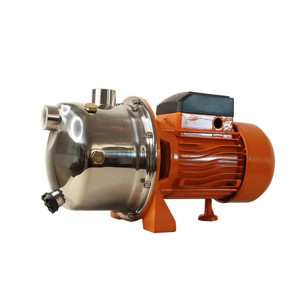 Home water supply 0.75kw 1hp stainless steel self-priming jet pump