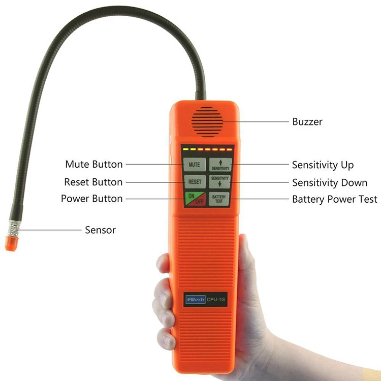 M2U CPU-1G High quality Refrigerant Leak Detector practical halogen detection device