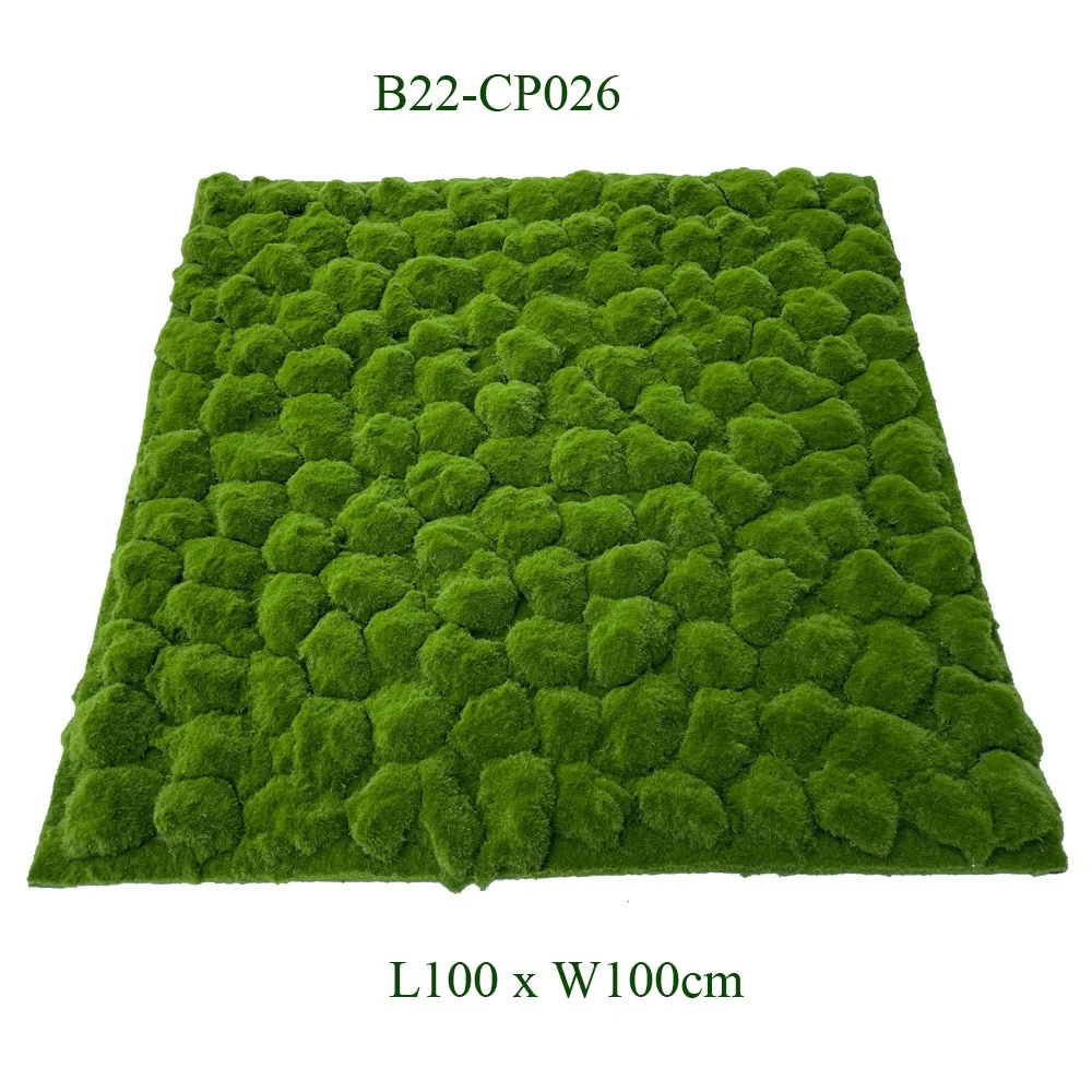 Artificial Plant Moss Stones Grass Wall Panel Lawn Animals Carpet Roll Mat Bonsai Path Turf Bear Art Frame Rocks For Home Decor