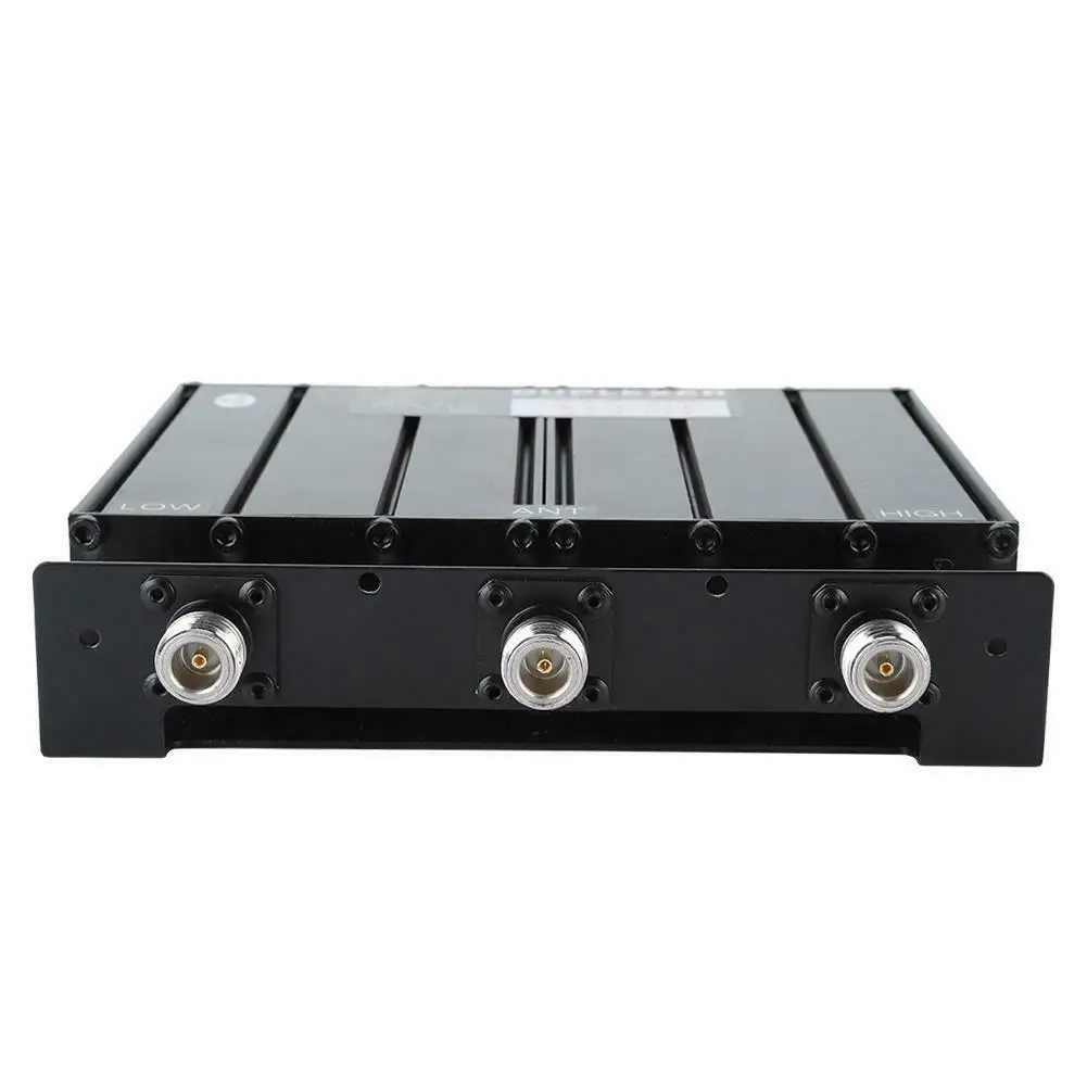VHF UHF Duplexer 400-470MHz 50W Bandpass дуплексный низкий VSWR RF для двухстороннего