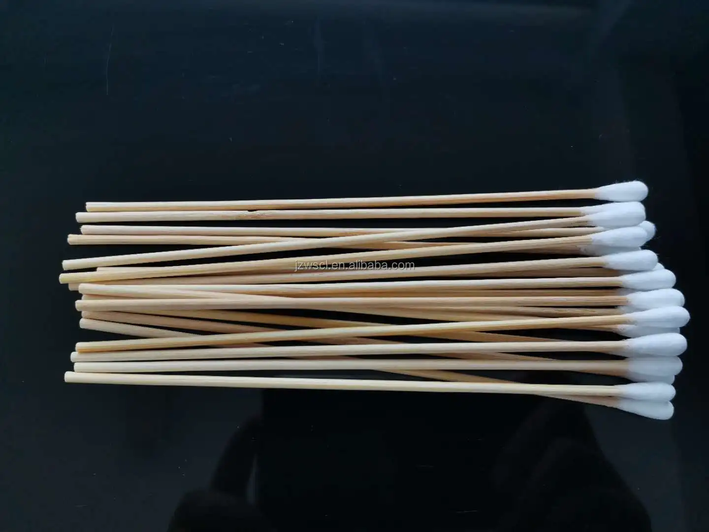 Wooden Stick Cosmetic Cotton Swabs Lipstick Eco Friendly