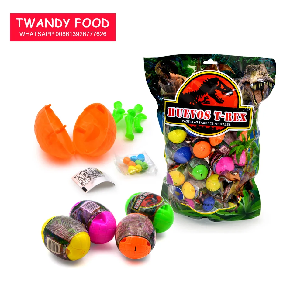 children favorite dinosaur shape surprise egg with toy inside