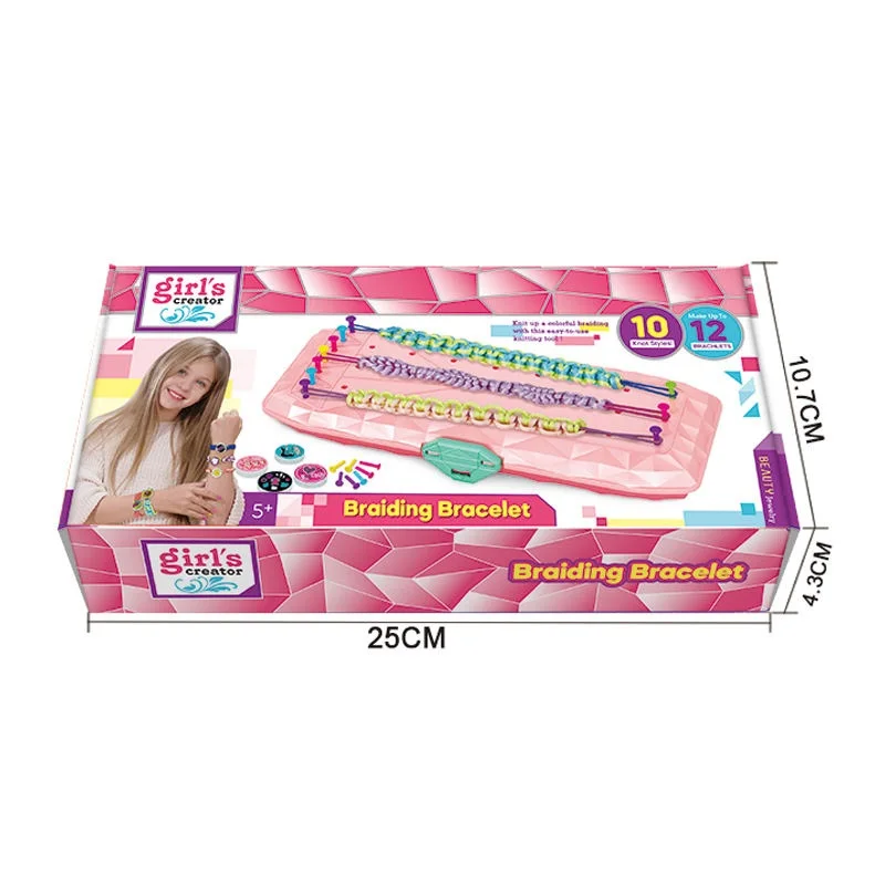 KSF Wholesale Fast Knit Custom Braided Bracelet Machine Kids Diy Toys 2023 For Girls