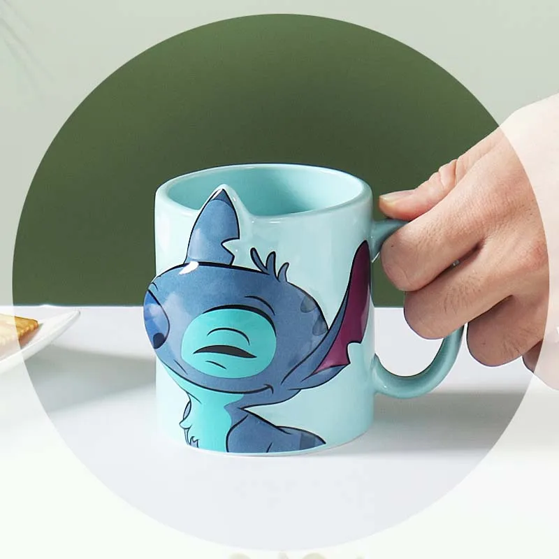 Hot Selling Cartoon Porcelain Mugs Creative Designed Ceramic Milk Tea Coffee Mugs Customized Anime 3D Mug Souvenir