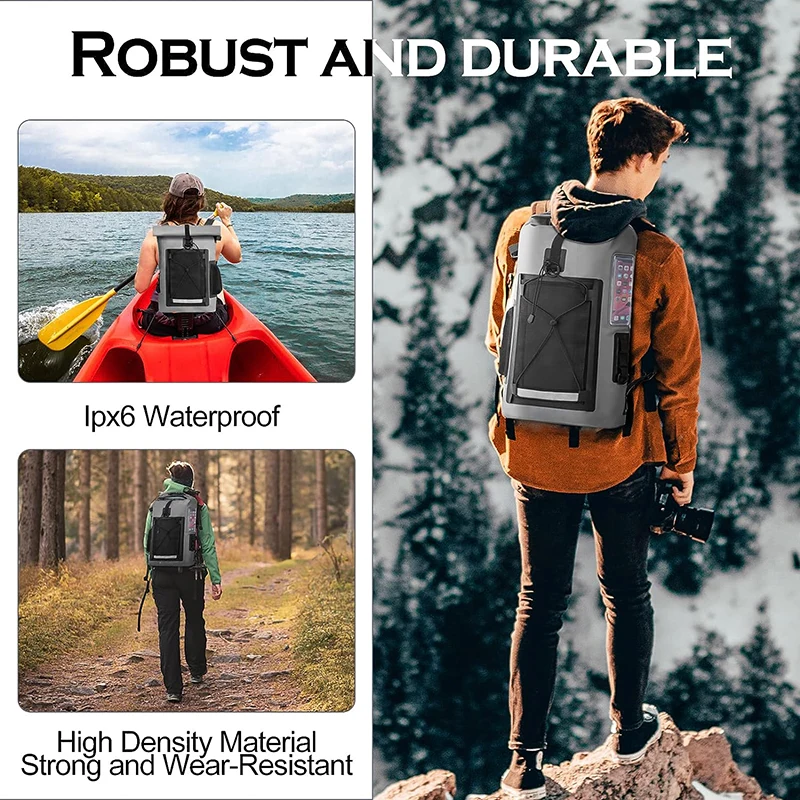 Waterproof Dry Bag Backpack Floating Waterproof Bag Boating Kayak Dry Bag 30L