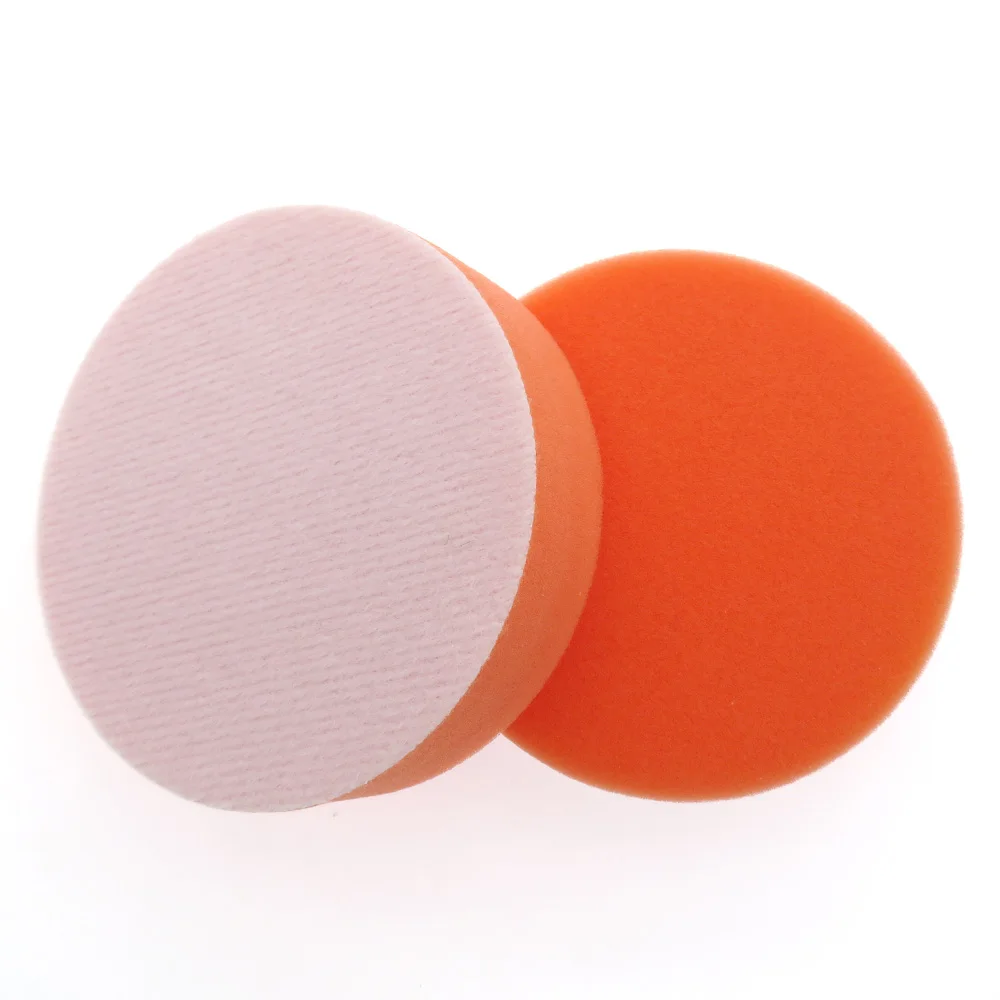 4 Inch 100MM High Quality Orange Sponge Polishing Pads Buffing Pads for Car Care