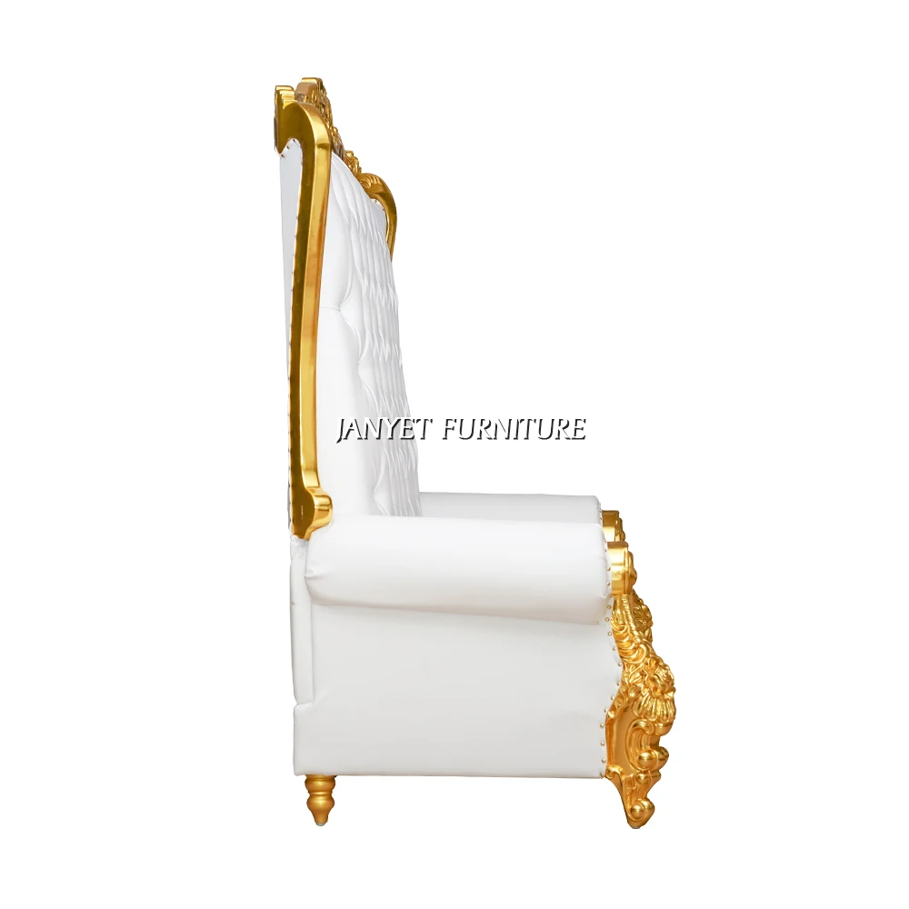 Хит продаж, стул для свадьбы, белый стул с высокой спинкой