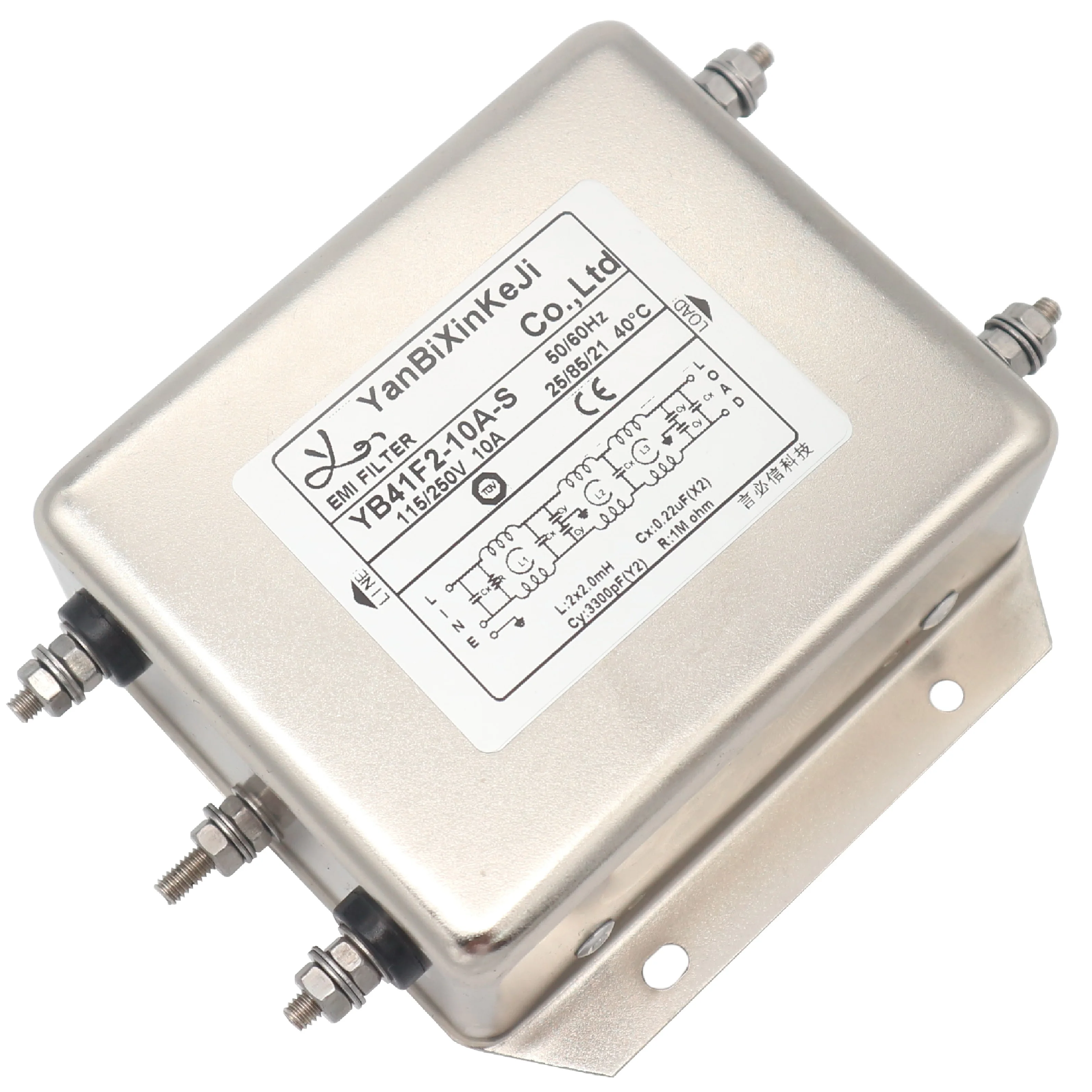 Новый Заводской дизайн высокопроизводительный трехфазный фильтр Пассивный Emi для фотогальванических