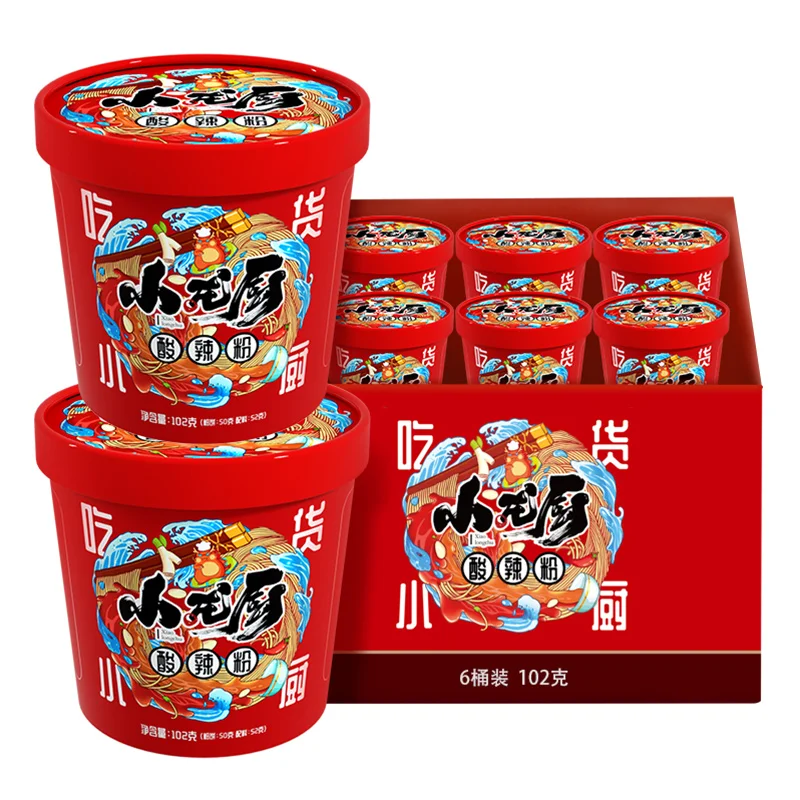 
Xiaolongchu Instant Food Convenient Spicy Hot and Sour Rice Noodles 