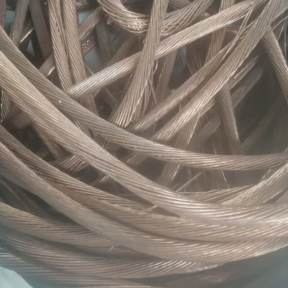 Чистые медные провода дешевле красный медный провод лом 99.9% в наличии