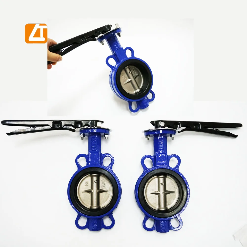 Клапан-бабочка ручной рычажный Тип клапан-бабочка nbr seat pn 16