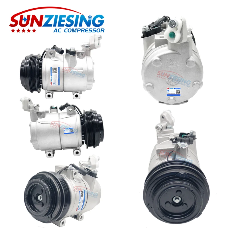 
FIT FOR JMC Excelle N800 HS15 4PK AC COMPRESSOR Auto parts factory 12 volt air conditioner Air Conditioning car ac aircon 